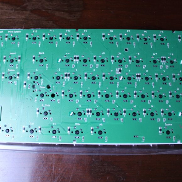 Varmilo VA109M Keyboard Circuit Board with Key Switches *For Parts - Picture 5 of 6